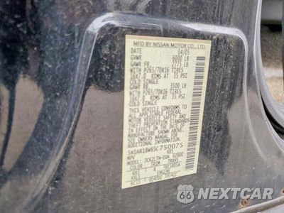 Zdjęcie 13 z 13 samochodu: 2005 NISSAN PATHFINDER XE VIN:5N1AR18W65C750075 - miniatura