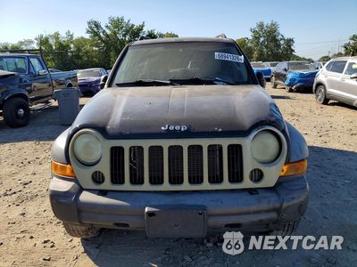 Piąte zdjęcie samochodu w środku: 2005 JEEP LIBERTY SPORT VIN:1J4GL48K85W530251 - miniatura