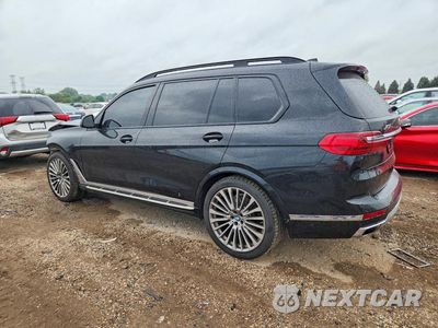 Drugie zdjęcie samochodu z przodu: 2020 BMW X7 XDRIVE50I VIN:5UXCX4C08L9D27906 - miniatura