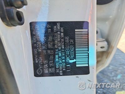 Zdjęcie 12 z 12 samochodu: 2016 HYUNDAI ACCENT SE VIN:KMHCT4AEXGU114446 - miniatura