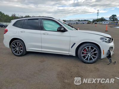 Czwarte zdjęcie samochodu z boku: 2021 BMW X3 XDRIVEM40I VIN:5UXTY9C03M9F52441 - miniatura