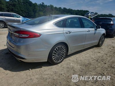 Trzecie zdjęcie samochodu z tyłu: 2018 FORD FUSION TITANIUM VIN:3FA6P0RU9JR247259 - miniatura