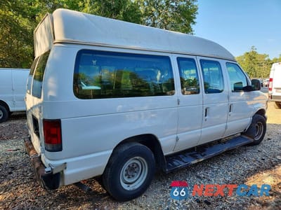 Trzecie zdjęcie samochodu z tyłu: 2007 FORD ECONOLINE E250 VAN VIN:1FTNE24W27DA27303 - miniatura