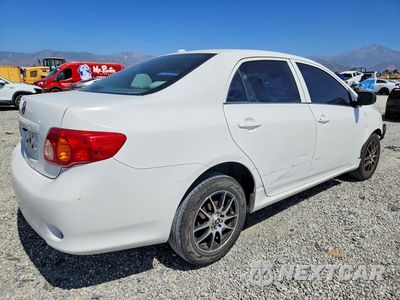 Trzecie zdjęcie samochodu z tyłu: 2009 TOYOTA COROLLA BASE VIN:1NXBU40E49Z038316 - miniatura