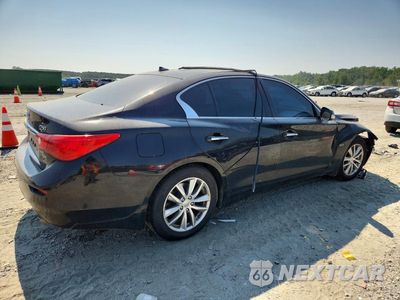 Trzecie zdjęcie samochodu z tyłu: 2016 INFINITI Q50 2.0T PREMIUM VIN:JN1CV7AP3GM200136 - miniatura