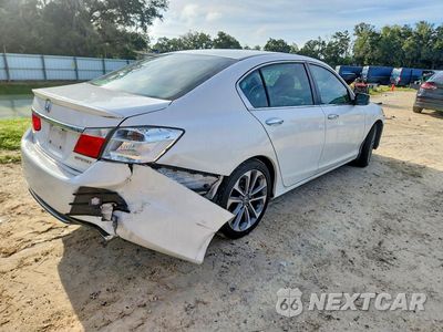 Trzecie zdjęcie samochodu z tyłu: 2014 HONDA ACCORD SPORT VIN:1HGCR2F58EA191624 - miniatura
