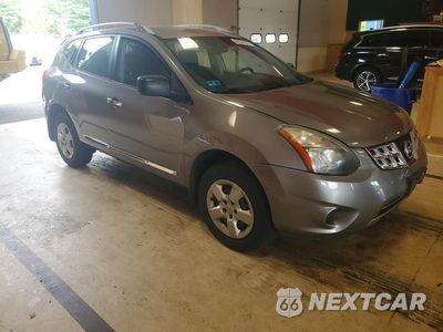 Czwarte zdjęcie samochodu z boku: 2014 NISSAN ROGUE SELECT S VIN:JN8AS5MVXEW203911 - miniatura