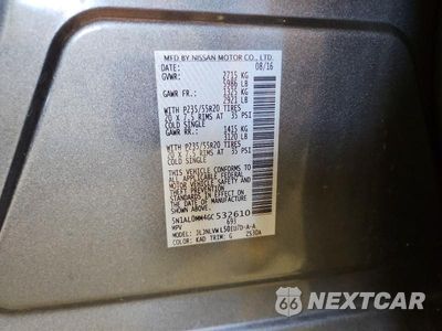 Zdjęcie 12 z 12 samochodu: 2016 INFINITI QX60 BASE VIN:5N1AL0MM4GC532610 - miniatura