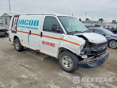 Czwarte zdjęcie samochodu z boku: 2011 CHEVROLET EXPRESS G2500 VIN:1GCWGFCA8B1120316 - miniatura
