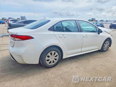 Trzecie zdjęcie samochodu z tyłu: 2021 TOYOTA COROLLA L VIN:5YFDPMAE2MP202641 - miniatura