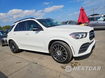 Czwarte zdjęcie samochodu z boku: 2021 MERCEDES-BENZ GLE 350 VIN:4JGFB4JB5MA561558 - miniatura