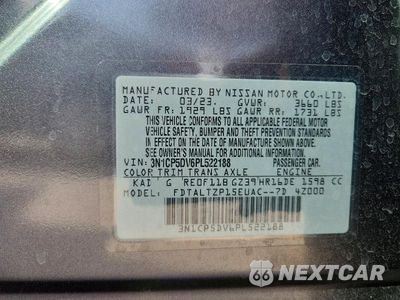Zdjęcie 13 z 13 samochodu: 2023 NISSAN KICKS SR VIN:3N1CP5DV6PL522188 - miniatura