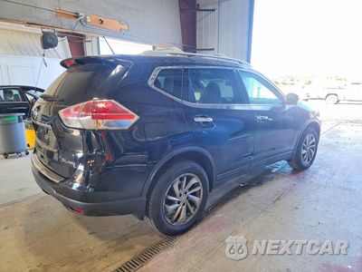Trzecie zdjęcie samochodu z tyłu: 2015 NISSAN ROGUE SL VIN:5N1AT2MV5FC806187 - miniatura