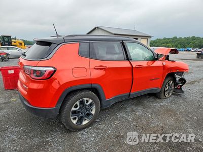 Trzecie zdjęcie samochodu z tyłu: 2017 JEEP COMPASS TRAILHAWK VIN:3C4NJDDB9HT664852 - miniatura