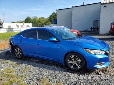 Czwarte zdjęcie samochodu z boku: 2020 NISSAN SENTRA SV VIN:3N1AB8CV9LY210517 - miniatura