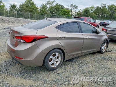 Trzecie zdjęcie samochodu z tyłu: 2015 HYUNDAI ELANTRA SE VIN:5NPDH4AE7FH591032 - miniatura
