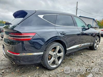 Trzecie zdjęcie samochodu z tyłu: 2021 GENESIS GV80 3.5T VIN:KMUHCESC1MU031400 - miniatura