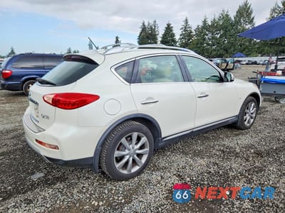 Trzecie zdjęcie samochodu z tyłu: 2017 INFINITI QX50 BASE VIN:JN1BJ0RR8HM407739 - miniatura
