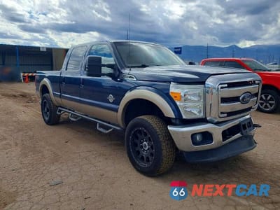 Czwarte zdjęcie samochodu z boku: 2014 FORD F250 SUPER DUTY VIN:1FT7W2BT9EEA84815 - miniatura