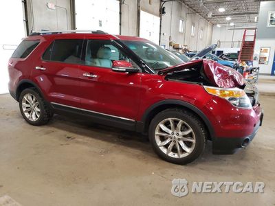 Czwarte zdjęcie samochodu z boku: 2015 FORD EXPLORER LIMITED VIN:1FM5K8F84FGC15789 - miniatura