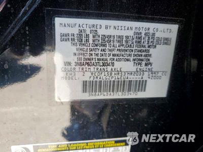 Zdjęcie 12 z 12 samochodu: 2026 NISSAN KICKS SR VIN:3N8AP6DA3TL303470 - miniatura