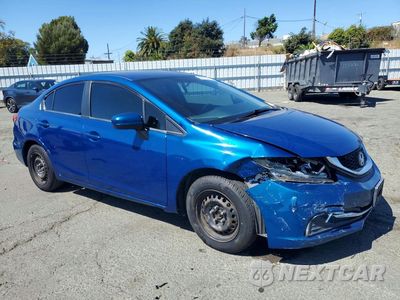 Czwarte zdjęcie samochodu z boku: 2015 HONDA CIVIC LX VIN:19XFB2F56FE203171 - miniatura