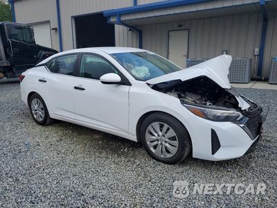 Czwarte zdjęcie samochodu z boku: 2024 NISSAN SENTRA S VIN:3N1AB8BV8RY205187 - miniatura