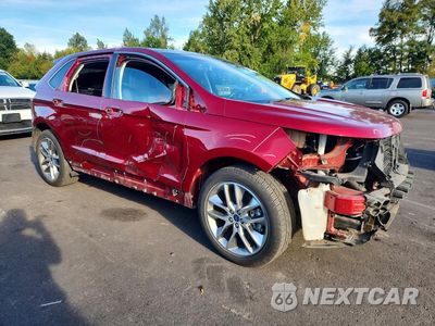 Czwarte zdjęcie samochodu z boku: 2018 FORD EDGE TITANIUM VIN:2FMPK4K95JBB40746 - miniatura