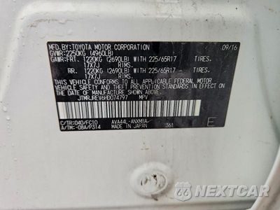 Zdjęcie 13 z 13 samochodu: 2017 TOYOTA RAV4 HYBRID XLE VIN:JTMRJREV6HD074797 - miniatura