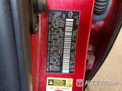 Zdjęcie 12 z 12 samochodu: 2011 LEXUS CT 200 VIN:JTHKD5BH6B2037878 - miniatura