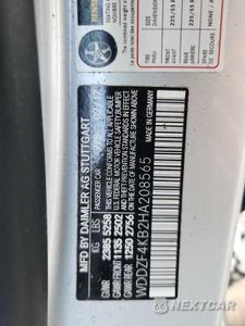 Zdjęcie 12 z 12 samochodu: 2017 MERCEDES-BENZ E 300 4MATIC VIN:WDDZF4KB2HA208565 - miniatura