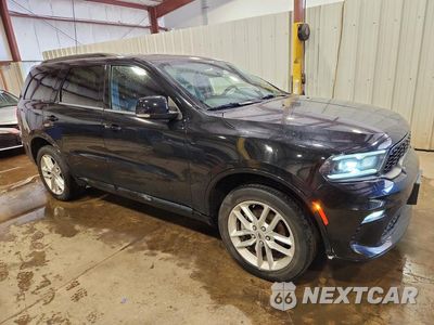Czwarte zdjęcie samochodu z boku: 2021 DODGE DURANGO GT VIN:1C4RDJDG7MC752212 - miniatura