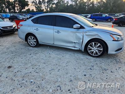Czwarte zdjęcie samochodu z boku: 2015 NISSAN SENTRA SL VIN:3N1AB7AP1FY361435 - miniatura