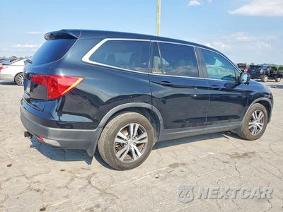 Trzecie zdjęcie samochodu z tyłu: 2017 HONDA PILOT EXL VIN:5FNYF5H59HB025930 - miniatura