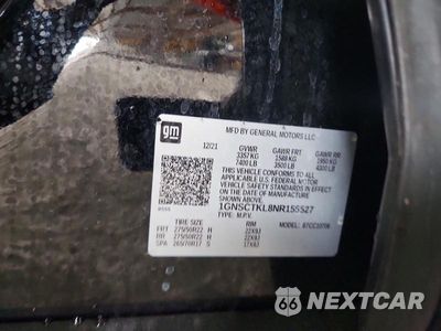 Zdjęcie 13 z 13 samochodu: 2022 CHEVROLET TAHOE C1500 HIGH COUNTRY VIN:1GNSCTKL8NR155527 - miniatura