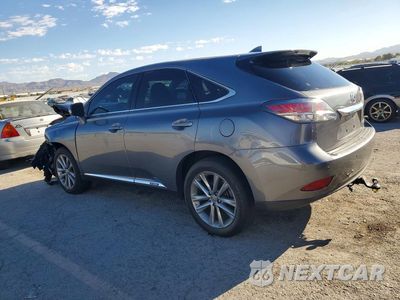 Drugie zdjęcie samochodu z przodu: 2014 LEXUS RX 450H VIN:JTJZB1BA0E2009898 - miniatura