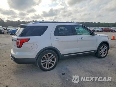 Trzecie zdjęcie samochodu z tyłu: 2017 FORD EXPLORER LIMITED VIN:1FM5K7FH4HGD09958 - miniatura