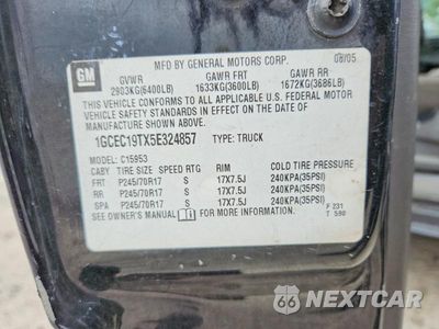 Zdjęcie 12 z 12 samochodu: 2005 CHEVROLET SILVERADO C1500 VIN:1GCEC19TX5E324857 - miniatura