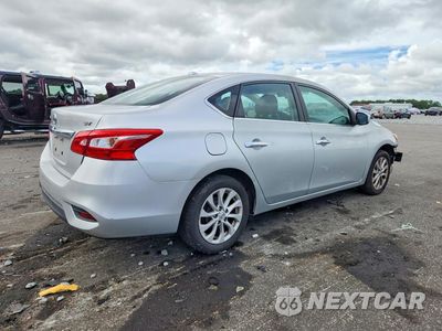 Trzecie zdjęcie samochodu z tyłu: 2018 NISSAN SENTRA SV VIN:3N1AB7AP2JL656548 - miniatura