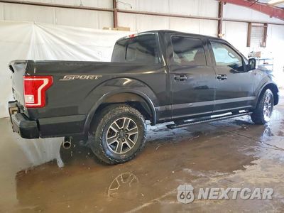 Trzecie zdjęcie samochodu z tyłu: 2015 FORD F150 SUPERCREW VIN:1FTEW1CF5FKD15349 - miniatura