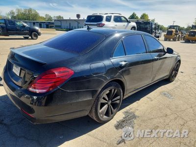 Trzecie zdjęcie samochodu z tyłu: 2014 MERCEDES-BENZ S 550 4MATIC VIN:WDDUG8FB6EA023844 - miniatura