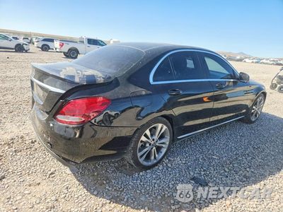 Trzecie zdjęcie samochodu z tyłu: 2017 MERCEDES-BENZ C 300 VIN:55SWF4JB1HU213891 - miniatura
