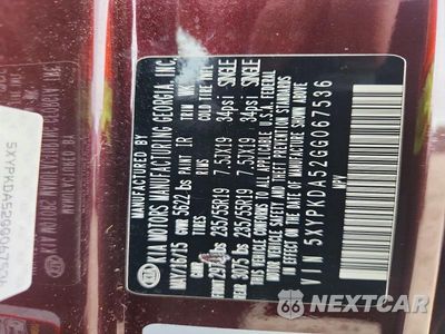 Zdjęcie 13 z 13 samochodu: 2016 KIA SORENTO SX V6 VIN:5XYPKDA52GG067536 - miniatura