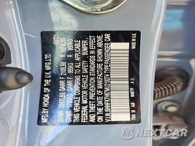 Zdjęcie 13 z 13 samochodu: 2021 HONDA CIVIC EX VIN:SHHFK7H67MU219274 - miniatura