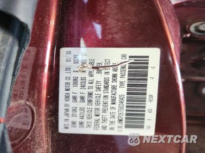 Zdjęcie 13 z 13 samochodu: 2008 HONDA ACCORD EX VIN:JHMCP26758C046425 - miniatura