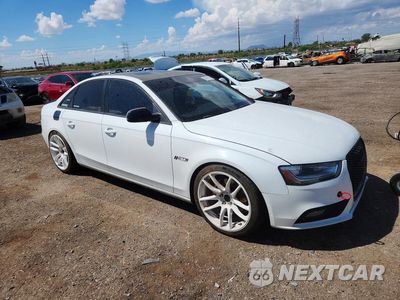 Czwarte zdjęcie samochodu z boku: 2014 AUDI A4 PREMIUM VIN:WAUBFAFL7EN010465 - miniatura