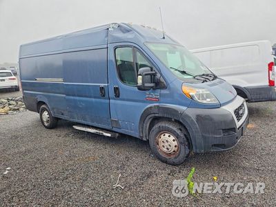 Czwarte zdjęcie samochodu z boku: 2021 RAM PROMASTER 3500 DELIVERY VAN VIN:3C6MRVJG1ME541496 - miniatura