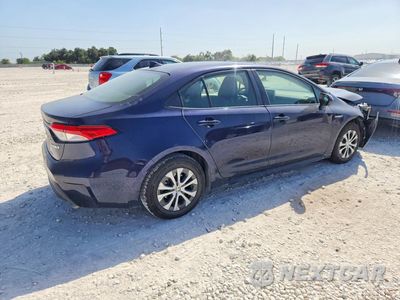 Trzecie zdjęcie samochodu z tyłu: 2021 TOYOTA COROLLA LE VIN:JTDEAMDE0MJ026274 - miniatura
