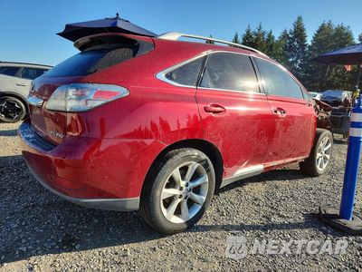 Trzecie zdjęcie samochodu z tyłu: 2010 LEXUS RX 350 VIN:JTJBK1BA6A2416653 - miniatura