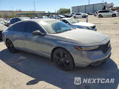 Czwarte zdjęcie samochodu z boku: 2024 HONDA ACCORD HYBRID SPORT-L VIN:1HGCY2F71RA030686 - miniatura